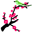 梅に鶯.GIF